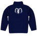 Rhode Island Rams Vive La Fete Game Day Solid Navy Quarter Zip Pullover Sleeves - Vive La Fête - Online Apparel Store