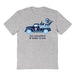 Rhode Island Rams Hand Sketched Vive La Fete Impressions Truck Kids Grey Cotton T-shirt