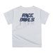 Rice University Owls Original Dripping Football Helmet White T-Shirt by Vive La Fete - Vive La Fête - Online Apparel Store