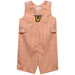 Texas-Rio Grande Valley Vaqueros Embroidered Orange Gingham Boys Jon Jon