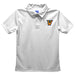 Texas-Rio Grande Valley Vaqueros Embroidered White Short Sleeve Polo Box Shirt