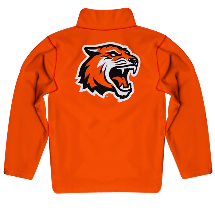 RIT Tigers Vive La Fete Game Day Solid Orange Quarter Zip Pullover Sleeves - Vive La Fête - Online Apparel Store