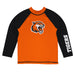 Rochester Institute of Technology Tigers Vive La Fete Logo Orange Long Sleeve Raglan Rashguard
