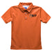 Rochester Institute of Technology Tigers, RIT Tigers Embroidered Orange Short Sleeve Polo Box Shirt