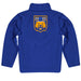 Riverside Highlanders UCR Vive La Fete Game Day Solid Blue Quarter Zip Pullover Sleeves - Vive La Fête - Online Apparel Store