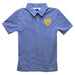 Riverside Highlanders UCR Embroidered Royal Stripes Short Sleeve Polo Box Shirt
