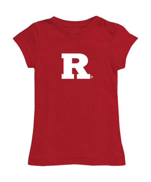 Rutgers Scarlet Knights Girl´s Fitted Cotton T-shirt Red
