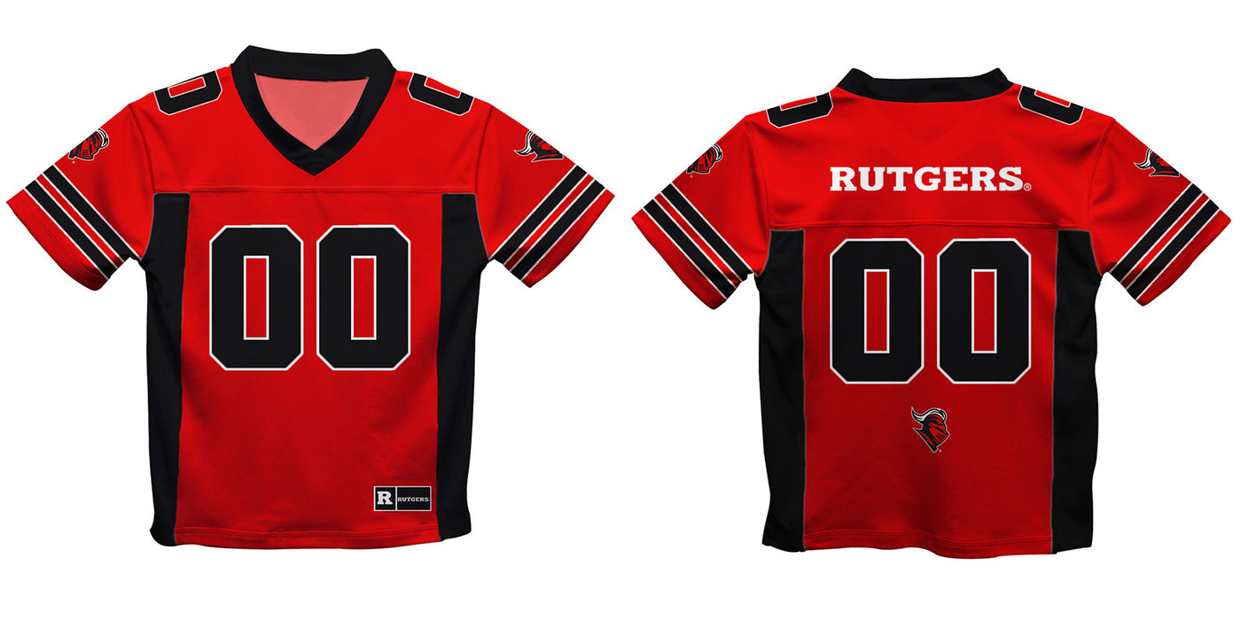 Rutgers State University Scarlet Knights Vive La Fete Game Day Red Boys Fashion Football T-Shirt - Vive La Fête - Online Apparel Store