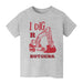 Rutgers State University Scarlet Knights Vive La Fete Excavator Heather Grey Cotton Short Sleeve Tee