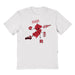 Rutgers Scarlet Knights Hand Sketched Vive La Fete Impressions Icones Kids White T-shirt