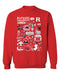 Rutgers Scarlet Knights Vive La Fete Impressions Red Cotton Crewneck Sweatshirt for Women