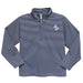 San Diego Toreros Embroidered Navy Stripes Quarter Zip Pullover