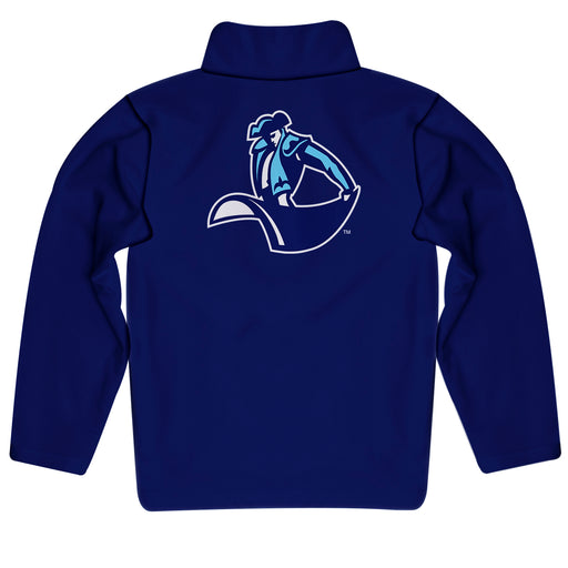 San Diego Toreros Vive La Fete Game Day Solid Blue Quarter Zip Pullover Sleeves - Vive La Fête - Online Apparel Store