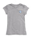 San Diego Toreros Hand Sketched Vive La Fete Impressions Artwork Grey Girls Cotton Short Sleeve Tee