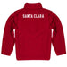 Santa Clara Broncos SCU Vive La Fete Game Day Solid Maroon Quarter Zip Pullover Sleeves - Vive La Fête - Online Apparel Store