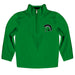 USC Upstate Spartans Vive La Fete Logo and Mascot Name Womens Green Quarter Zip Pullover