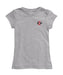 San Diego State Aztecs SDSU Hand Sketched Vive La Fete Impressions Artwork Grey Girls Cotton Short Sleeve Tee