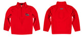 SEMO Redhawks Vive La Fete Logo and Mascot Name Womens Red Quarter Zip Pullover - Vive La Fête - Online Apparel Store