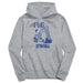 Seton Hall University Pirates Excavator Heather Grey Cotton Youth Hoodie