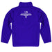 Stephen F. Austin University SFA Lumberjacks Vive La Fete Game Day Solid Purple Quarter Zip Pullover Sleeves - Vive La Fête - Online Apparel Store