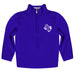 Stephen F. Austin University SFA Lumberjacks Vive La Fete Game Day Solid Purple Quarter Zip Pullover Sleeves