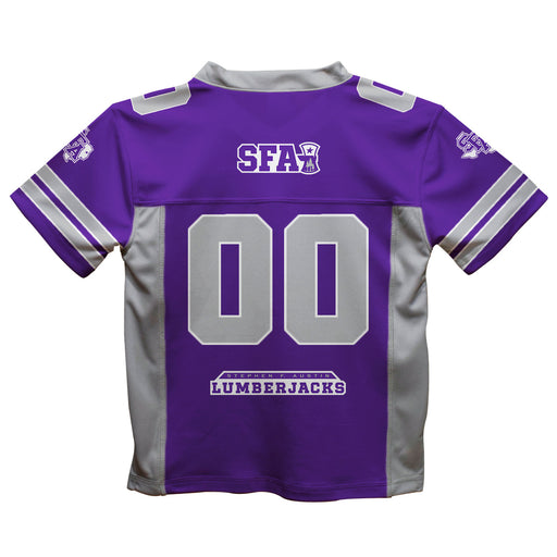 Stephen F. Austin University SFA Lumberjacks Vive La Fete Game Day Purple Boys Fashion Football T-Shirt - Vive La Fête - Online Apparel Store