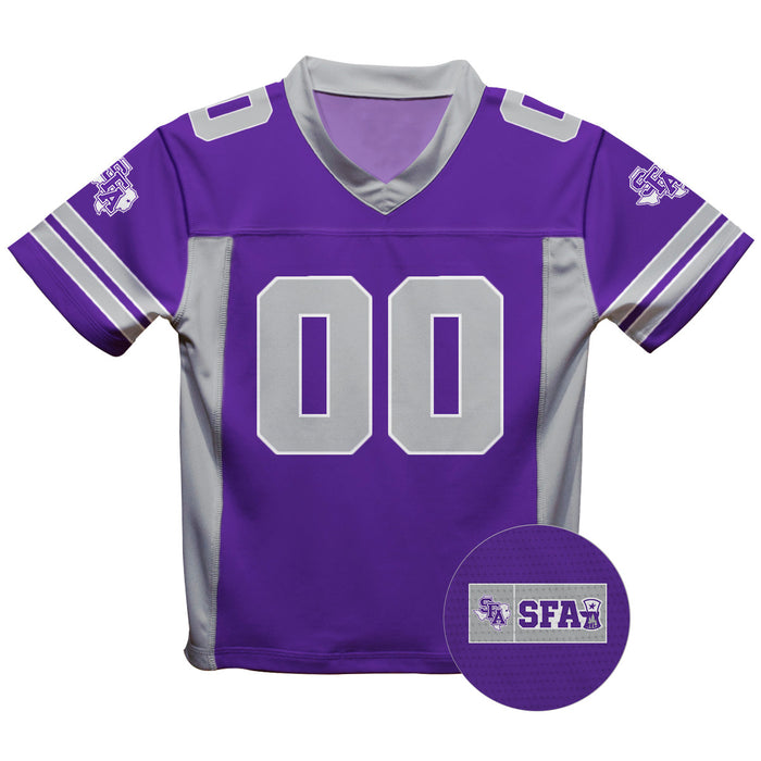 Stephen F. Austin University SFA Lumberjacks Vive La Fete Game Day Purple Boys Fashion Football T-Shirt - Vive La Fête - Online Apparel Store