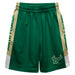 South Florida Bulls Vive La Fete Game Day Green Stripes Boys Solid Gold Athletic Mesh Short