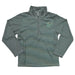 South Florida Bulls USF Embroidered Hunter Green Stripes Quarter Zip Pullover