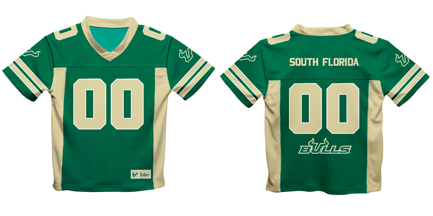 South Florida Bulls Vive La Fete Game Day Green Boys Fashion Football T-Shirt - Vive La Fête - Online Apparel Store