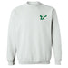 South Florida Bulls USF Hand Sketched Vive La Fete Impressions Artwork White Crew Neck Sweatshirt for Women