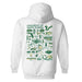 South Florida Bulls USF Hand Sketched Artwork Cotton Fleece Women Hoodie - Vive La Fête - Online Apparel Store