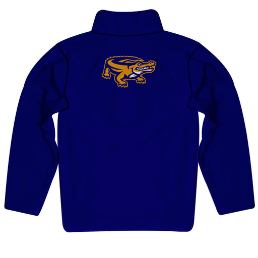 San Francisco State Gators SFSU Vive La Fete Game Day Solid Purple Quarter Zip Pullover Sleeves - Vive La Fête - Online Apparel Store