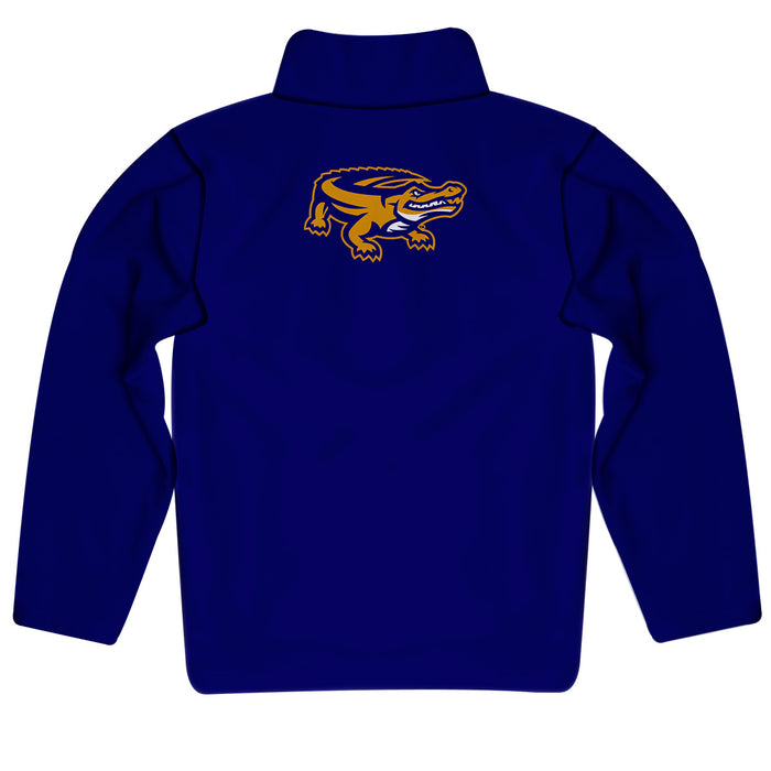 San Francisco State Gators SFSU Vive La Fete Game Day Solid Purple Quarter Zip Pullover Sleeves - Vive La Fête - Online Apparel Store