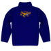 San Francisco State Gators SFSU Vive La Fete Game Day Solid Purple Quarter Zip Pullover Sleeves - Vive La Fête - Online Apparel Store