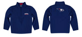 Southern Indiana Screaming Eagles USI Vive La Fete Game Day Solid Blue Quarter Zip Pullover Sleeves - Vive La Fête - Online Apparel Store