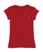 St. Josephs Hawks Hand Sketched Vive La Fete Impressions Artwork Red Girls Cotton Short Sleeve Tee