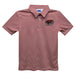 St. Josephs Hawks Embroidered Red Stripes Short Sleeve Polo Box Shirt