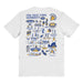 San Jose State Spartans Vive La Fete Impressions Artwork Royal Womens Cotton Tshirt - Vive La Fête - Online Apparel Store