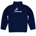 Samford University Bulldogs Vive La Fete Game Day Solid Navy Quarter Zip Pullover Sleeves - Vive La Fête - Online Apparel Store