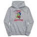 SMU Mustangs Dinorrific Heather Grey Cotton Youth Hoodie