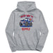 SMU Mustangs On My Way Monster Truck Heather Grey Cotton Youth Hoodie