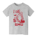 SMU Mustangs Vive La Fete Excavator Heather Grey Cotton Short Sleeve Tee