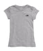 Stony Brook Seawolves Hand Sketched Vive La Fete Impressions Artwork Grey Girls Cotton Short Sleeve Tee