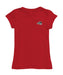 Stony Brook Seawolves Hand Sketched Vive La Fete Impressions Artwork Red Girls Cotton Short Sleeve Tee