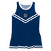 Southwestern Oklahoma State Bulldogs Vive La Fete Game Day Blue Sleeveless Cheerleader Dress