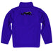 Sioux Falls Cougars USF Vive La Fete Game Day Solid Purple Quarter Zip Pullover Sleeves - Vive La Fête - Online Apparel Store