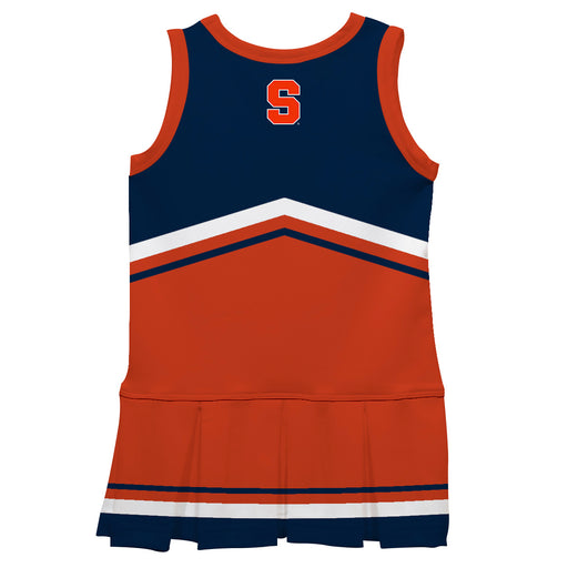 Syracuse Orange Vive La Fete Game Day Navy and Orange Sleeveless Chearleader Dress - Vive La Fête - Online Apparel Store