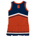 Syracuse Orange Vive La Fete Game Day Navy and Orange Sleeveless Chearleader Dress - Vive La Fête - Online Apparel Store