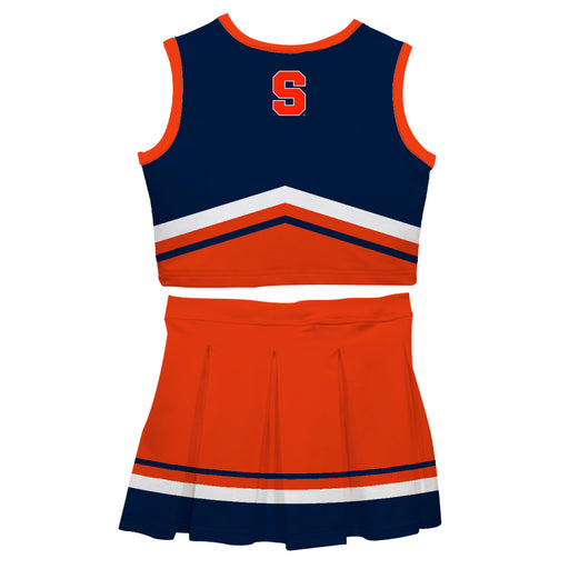 Syracuse Orange Vive La Fete Game Day Navy and Orange Sleeveless Chearleader Set - Vive La Fête - Online Apparel Store